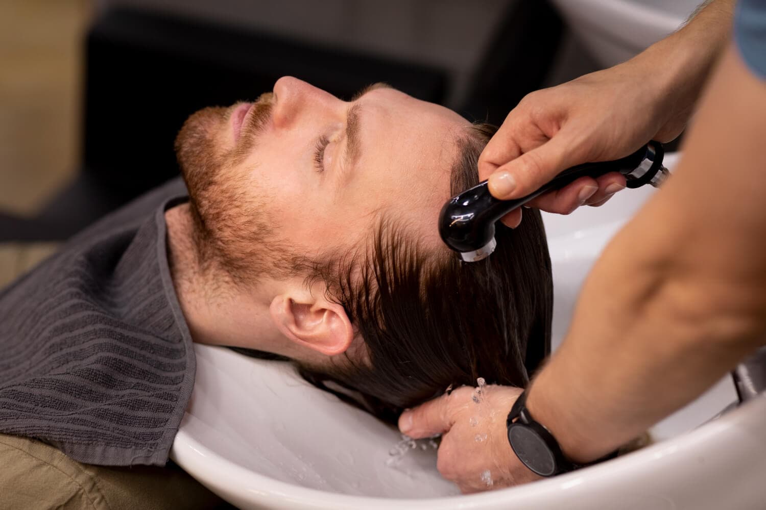 Tratamento capilar masculino